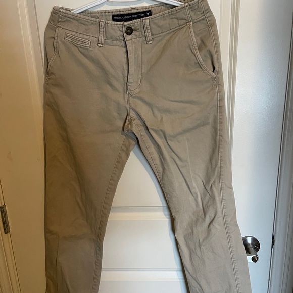 Slim fit khaki pants - Picture 2 of 4